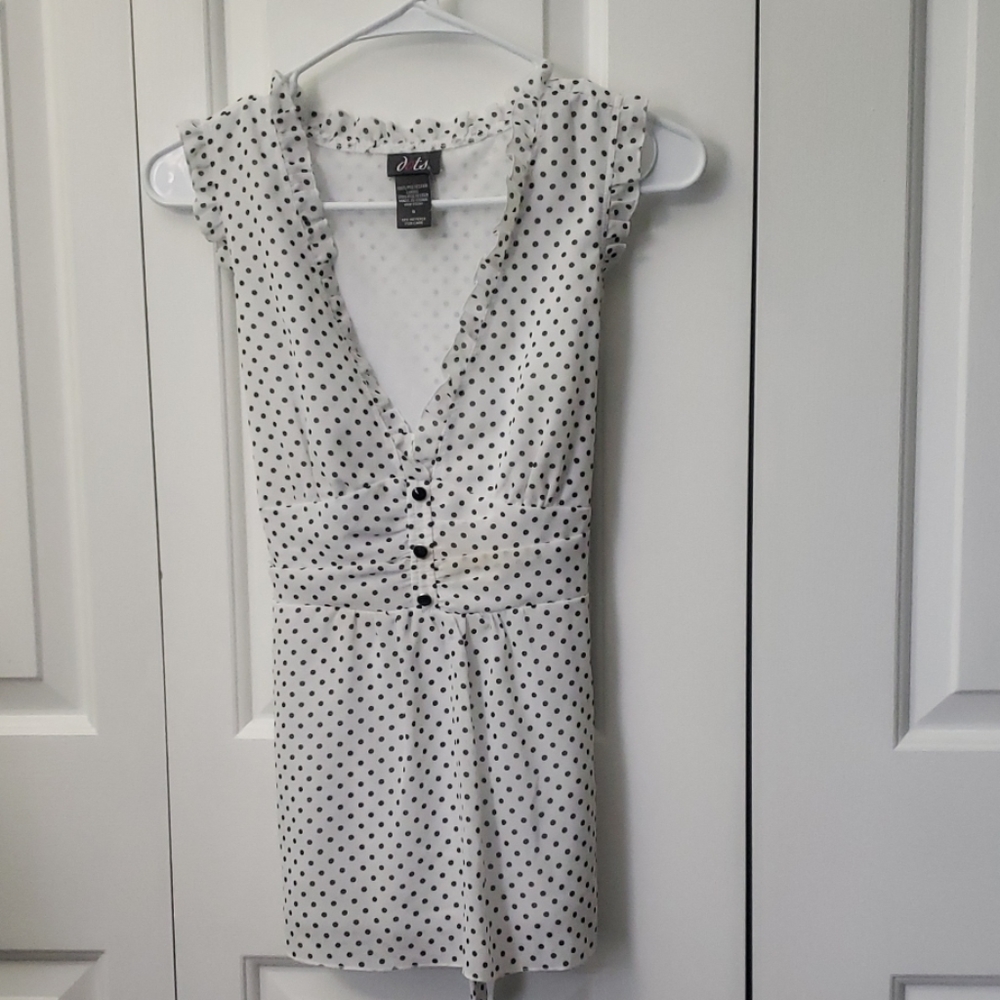 Polka dots top